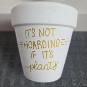 Hand Painted 3" Terracotta Pot